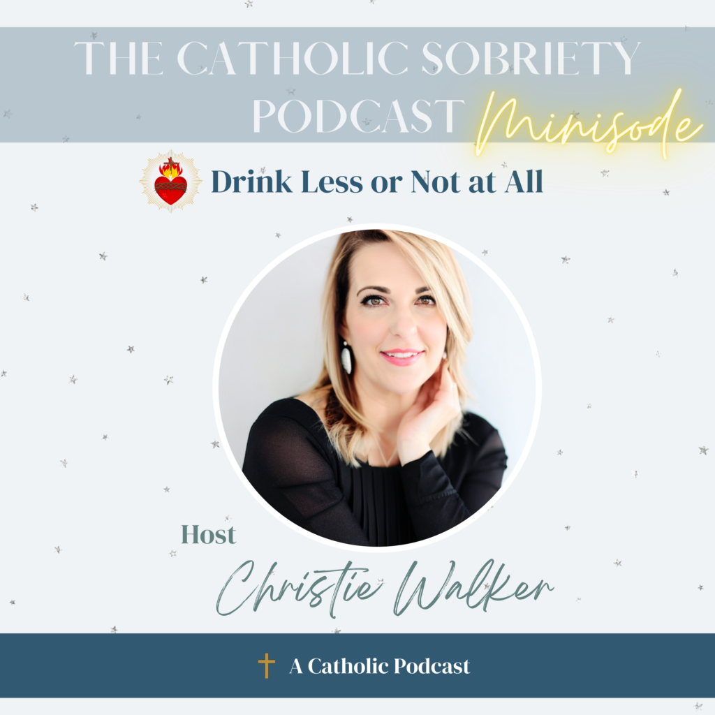 The Catholic Sobriety Podcast Minisode